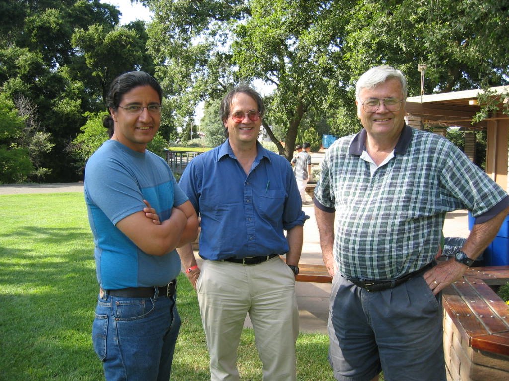 Thomas A. Cahill and staff