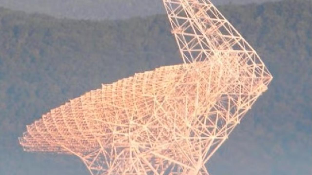 a very large radio telescope
